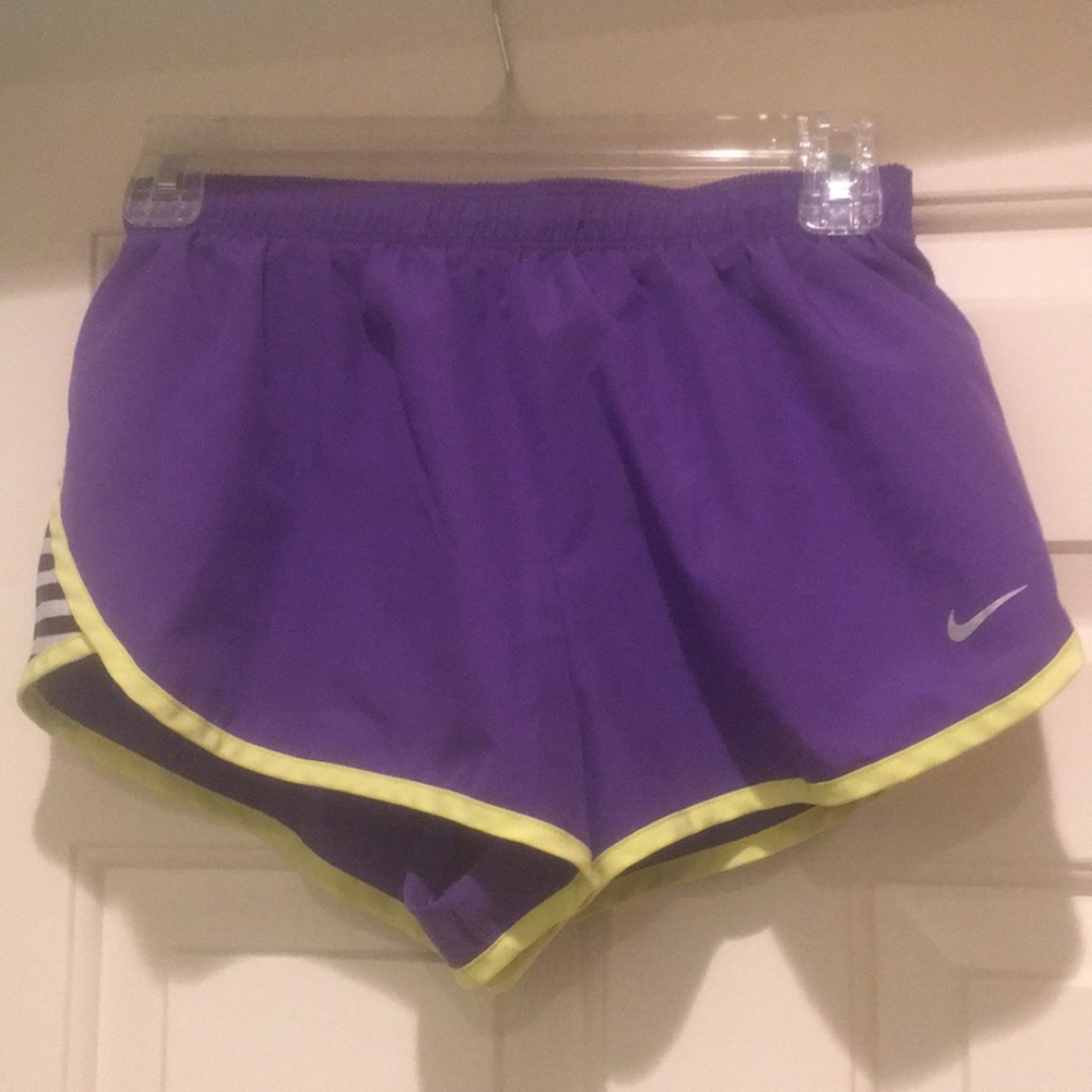 Purple Nike Running Shorts